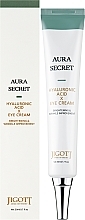 Крем для повік з гіалуроновою кислотою - Jigott Aura Secret Hyaluronic Acid Eye Cream — фото N2