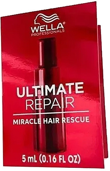 Сыворотка для всех типов волос - Wella Professionals Ultimate Repair Miracle Hair Rescue With AHA & Omega-9 (мини) — фото N1