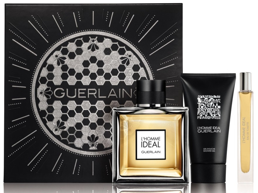 Guerlain L´Homme Ideal - Набір (edt/100ml + edt/10ml + sh/gel/75ml) — фото N1