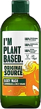 Гель для душу - Original Source I'm Plant Based Lemongrass And Sweet Orange Body Wash — фото N1