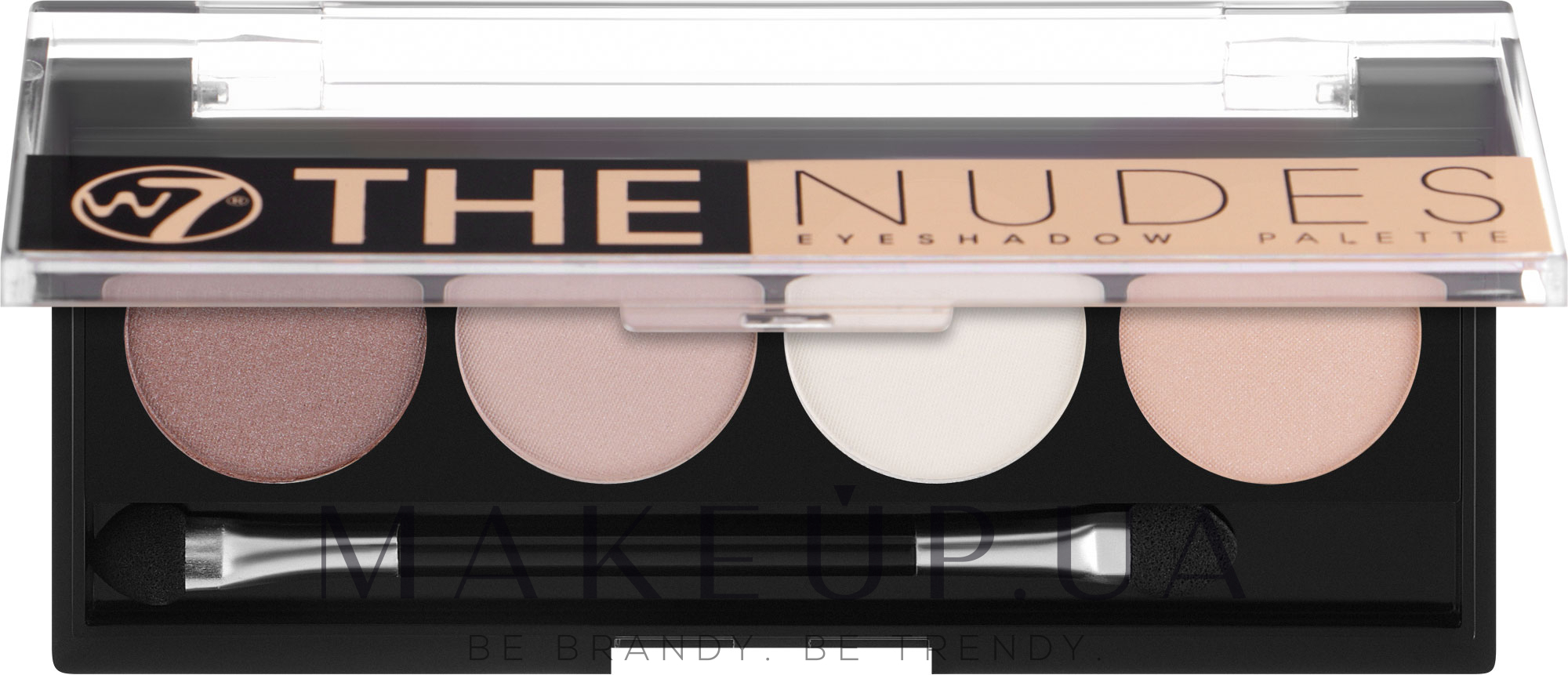 Палетка теней для век - W7 The Nudes Eyeshadow Palette — фото 6g