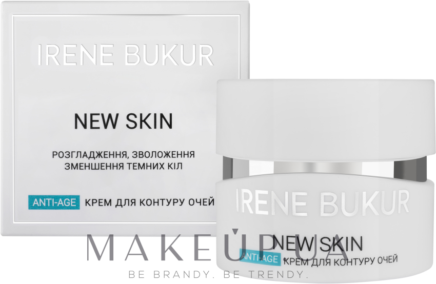 Крем для контура глаз - Irene Bukur New Skin Anti-Age Eye Cream — фото 15ml