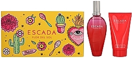 Духи, Парфюмерия, косметика Escada Flor Del Sol - Набор (edt/100ml + b/lot/150ml)