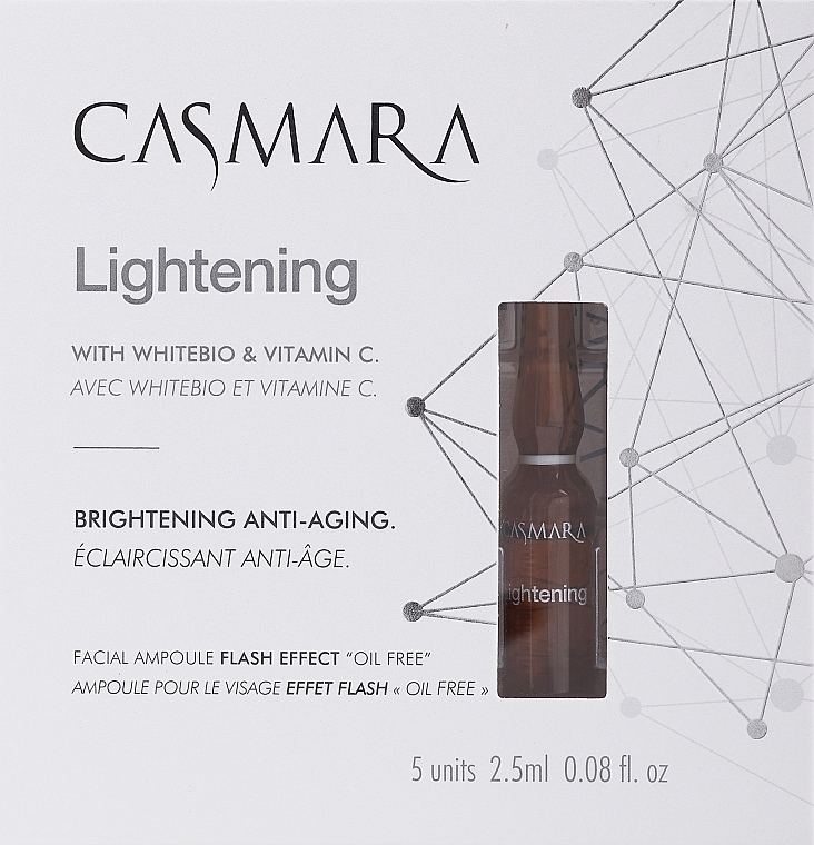 Концентрат миттєвої дії для обличчя "Миттєве світіння" - Casmara Lightening Concentrate — фото N1