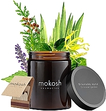 Растительная соевая свеча "Восточный сад" в стеклянной банке - Mokosh Cosmetics — фото N1