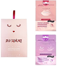 Духи, Парфюмерия, косметика Набор - Inuwet Duo Skincare (eye /patch /6g+ lip /patch /5g)