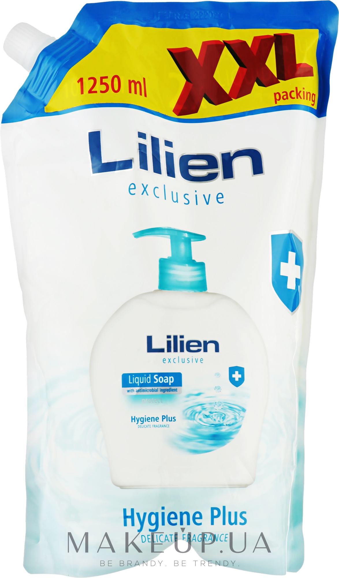Ніжне рідке мило - Lilien Hygiene Plus Liquid Soap Doypack — фото 1250ml