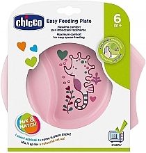 Тарелка детская, 6+ месяцев - Chicco Easy Feeding Plate 16001 — фото N1