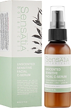 Крем-сыворотка для чувствительной кожи - Sensatia Botanicals Unscented Sensitive Facial C-Serum — фото N2