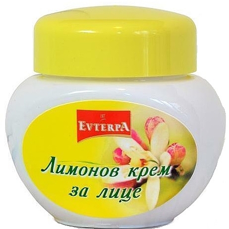 Крем для лица "Лимонный" - Evterpa — фото N1