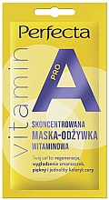Парфумерія, косметика Концентрована вітамінна маска для обличчя "Вітамін А" - Perfecta Vitamin proA