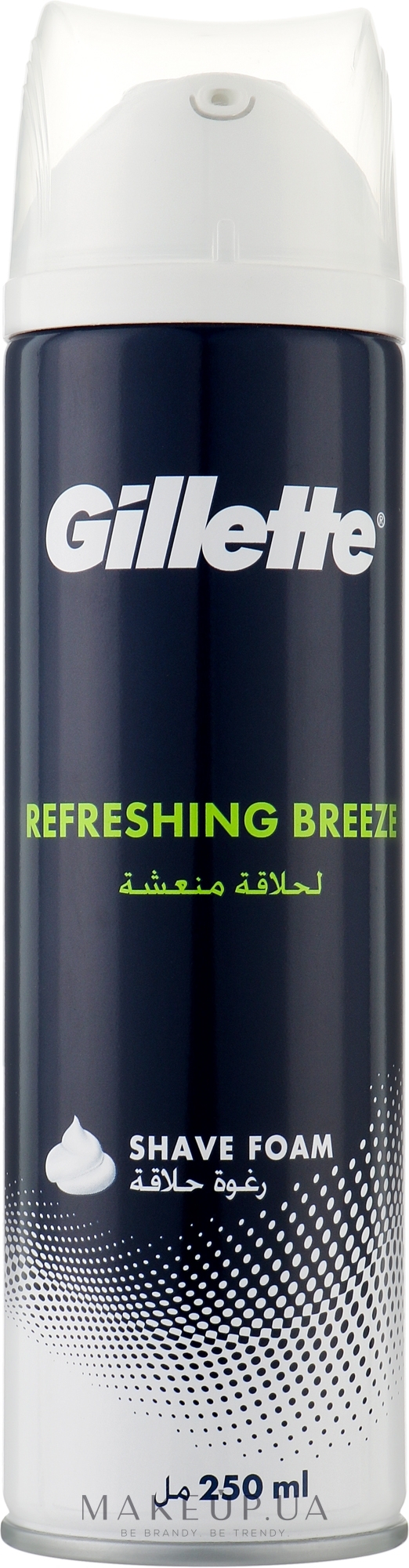 Піна для гоління - Gillette Refreshing Breeze Shave Foam — фото 250ml