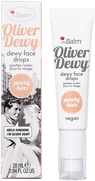 Краплі для сяяння обличчя - theBalm Oliver Dewy Face Drops — фото N1