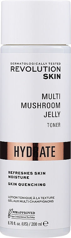 Тонік для обличчя - Revolution Skincare Multi Mushroom Jelly Toner Hydrate — фото N1
