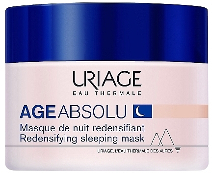 Відновлювальна нічна маска для обличчя - Uriage Age Absolu Redensifying Sleeping Mask