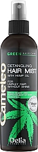 Спрей для волосся з олією конопель - Delia Cosmetics Cameleo Green — фото N1