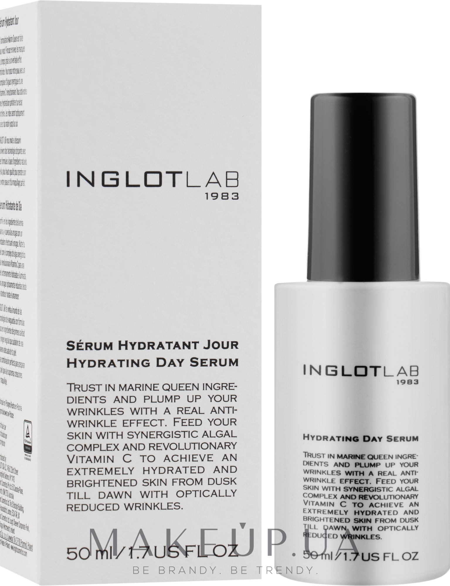 Увлажняющая дневная сыворотка - Inglot Lab Hydrating Day Serum — фото 50ml