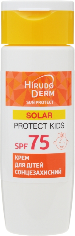 Сонцезахисний крем для дітей - Hirudo Derm Sun Protect SPF 75 — фото N2