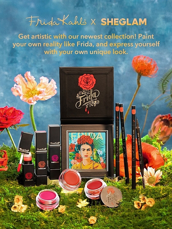 Набір, 12 продуктів - Sheglam X Frida Kahlo Collection Beauty Makeup Set — фото N3