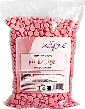 Віск для депіляції плівковий у гранулах "Рожевий" - Beautyhall Hot Film Wax Pink TiO2 — фото N1