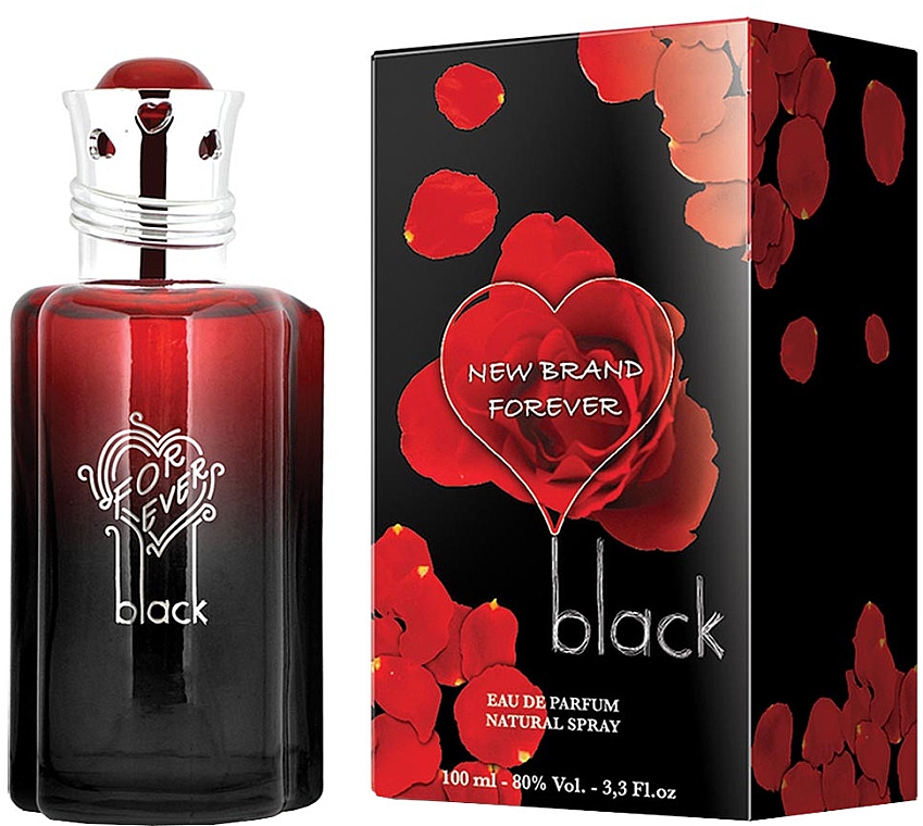 New Brand Forever Black - Парфюмированная вода — фото N2