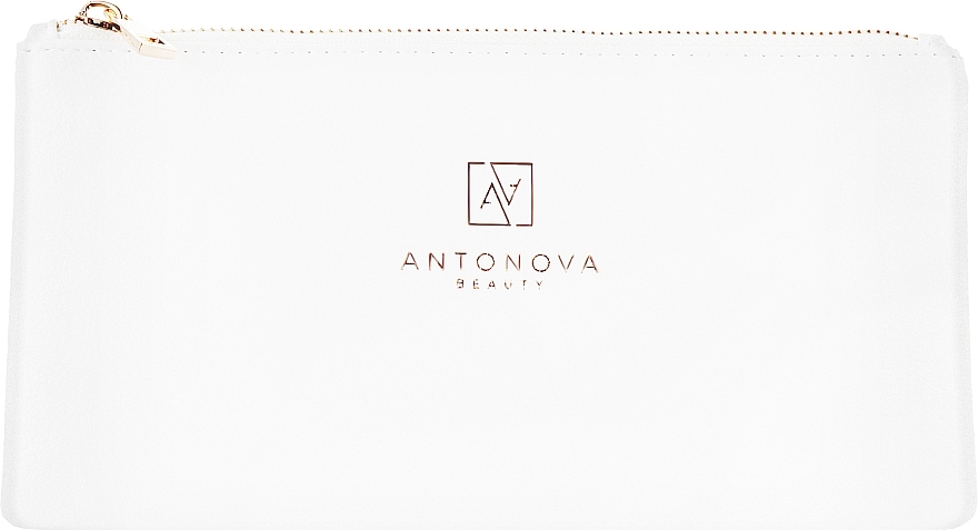 Набір пензлів для макіяжу, білий, 10 шт. - Antonova Beauty Full Kit Blanc Collection — фото N2