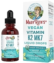 Парфумерія, косметика Рідкий вітамін K2 MK7 - MaryRuth Organics Vegan Vitamin K2 MK7 Vanilla