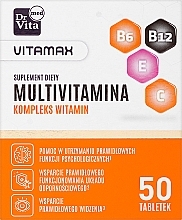 Добавка «Мультивітаміни», в таблетках - Dr. Vita Multivitamin — фото N1