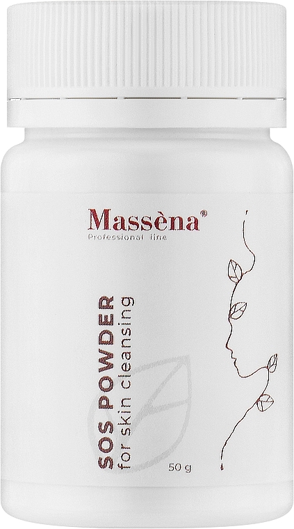 Пудра для очищения кожи - Massena SOS Powder For Skin Cleansing — фото N1