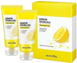 Парфумерія, косметика Набір - Secret Key Lemon Sparkling (foam/2*120g)