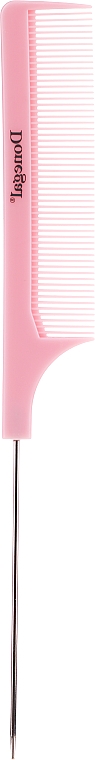 Гребінь для волосся 20,1 см, рожевий - Donegal Hair Comb — фото N1