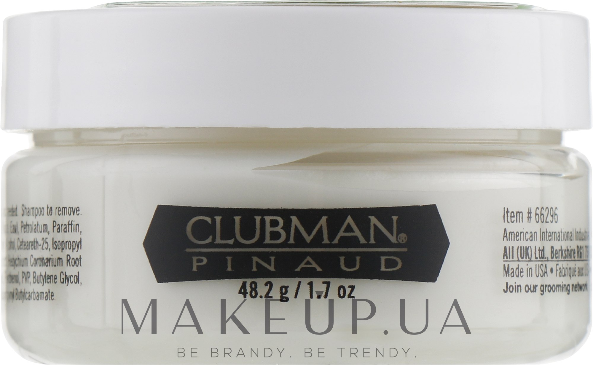 Моделювальна паста для волосся - Clubman Pinaud Molding Paste — фото 48g