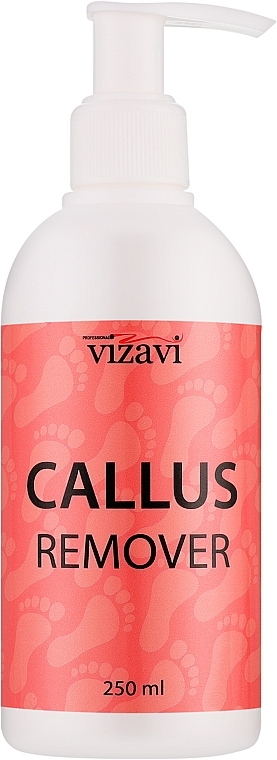 Средство для удаления огрубевшей кожи, с дозатором - Vizavi Professional Callus Remover — фото N1