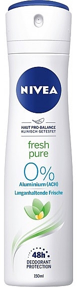 Дезодорант - NIVEA Fresh Pure Deodorant — фото N1