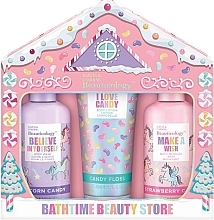 Духи, Парфюмерия, косметика Набор - Baylis & Harding Beauticology Bathtime Candy Store Gift Set (b/bubble/300ml + sh/gel/300ml + b/lot/200ml)