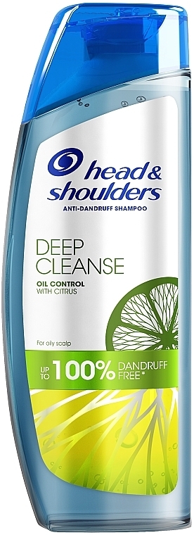 УЦЕНКА Шампунь против перхоти "Глубокое очищение. Контроль над жирностью" - Head & Shoulders Deep Cleanse Oil Control Shampoo * — фото N1