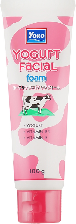 Піна для обличчя з протеїнами йогурту - Yoko Yogurt — фото N1