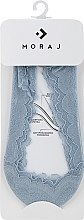 Духи, Парфюмерия, косметика Носки-следки кружевные, 1 пара, синие - Moraj