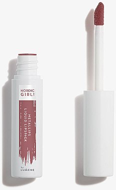 Рідка помада для губ - Lumene Nordic Girl Metallips Liquid Lipstick — фото N2