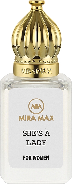 Mira Max She's a Lady - Парфюмированное масло для женщин