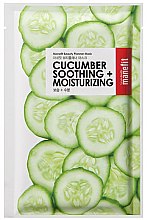 Духи, Парфюмерия, косметика Тканевая маска для лица с огурцом - Manefit Beauty Planner Cucumber Soothing + Moisturizing Mask