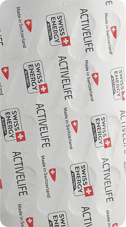 Вітаміни в капсулах для загального зміцнення організму - Swiss Energy ActiveLife — фото N3