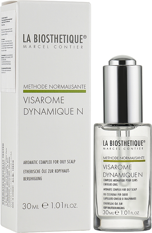Лосьон для волос с эфирными маслами - La Biosthetique Methode Normalisante Visarome Dynamique N — фото N2
