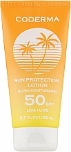 Парфумерія, косметика Ультразволожувальний сонцезахисний лосьйон для тіла - Coderma Sun Protection Lotion Ultra Moisturizing SPF 50
