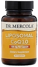 Диетическая добавка "Липосомальный коэнзим", 100 мг - Dr. Mercola Liposomal CoQ10 — фото N1