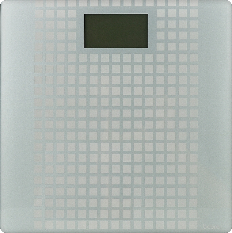 Ваги скляні підлогові - Beurer GS 206 Squares — фото N1