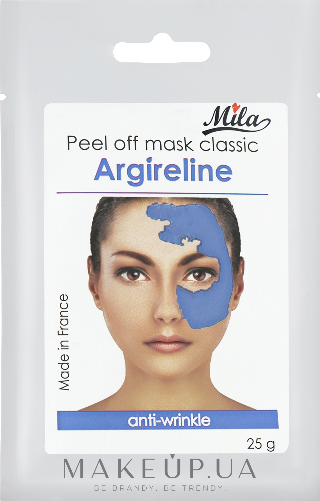 Маска альгинатная классическая порошковая "Аргирелин, миорелаксинг" - Mila Anti-Wrinkle Peel Off Mask Argireline — фото 25g