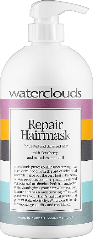 Маска для волосся "Відновлювальна" - Waterclouds Repair Hairmask — фото N1