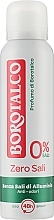 Дезодорант-спрей для тела без солей алюминия - Borotalco Original Zero Sali Roll-On — фото N1