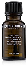 Духи, Парфюмерия, косметика Масло для кутикулы - Grown Alchemist Cuticle Oil: Hypericum Extract, Neem, Borage